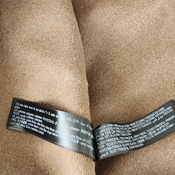 Massimo Dutti Wool Coat Size S NWT - Picture 5 of 16